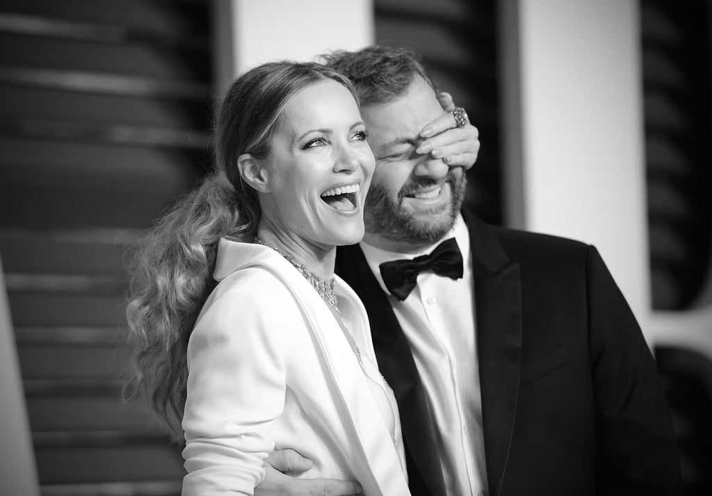 Leslie Mann and Judd Apatow