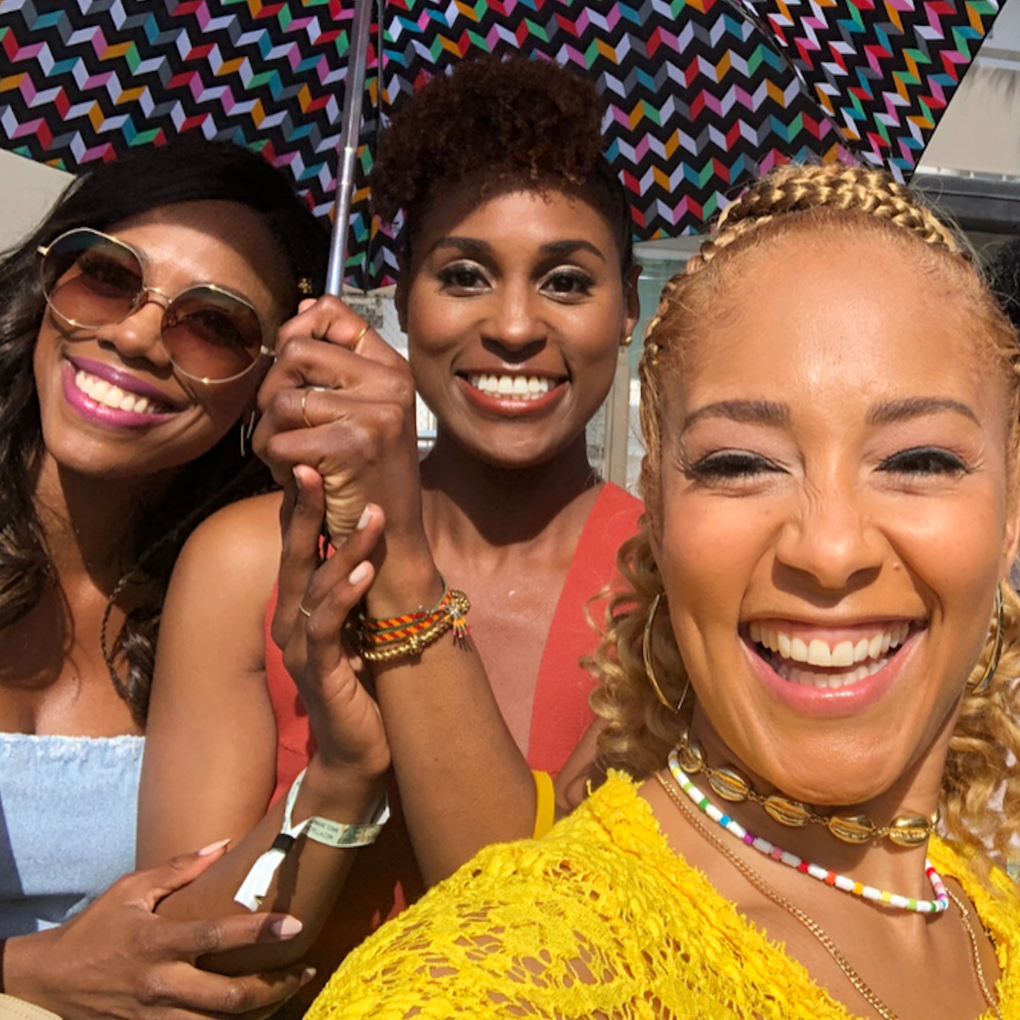 Cute Pictures Of The Insecure Cast Hanging Out Together Popsugar Celebrity