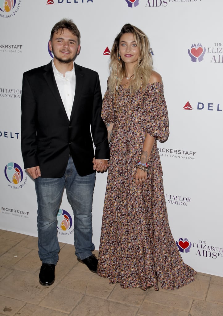 Paris and Prince Jackson Holding Hands on the Red Carpet