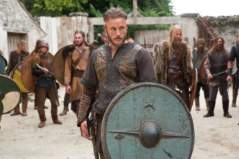 Fimmel is intimidatingly sexy as Ragnar in Vikings.