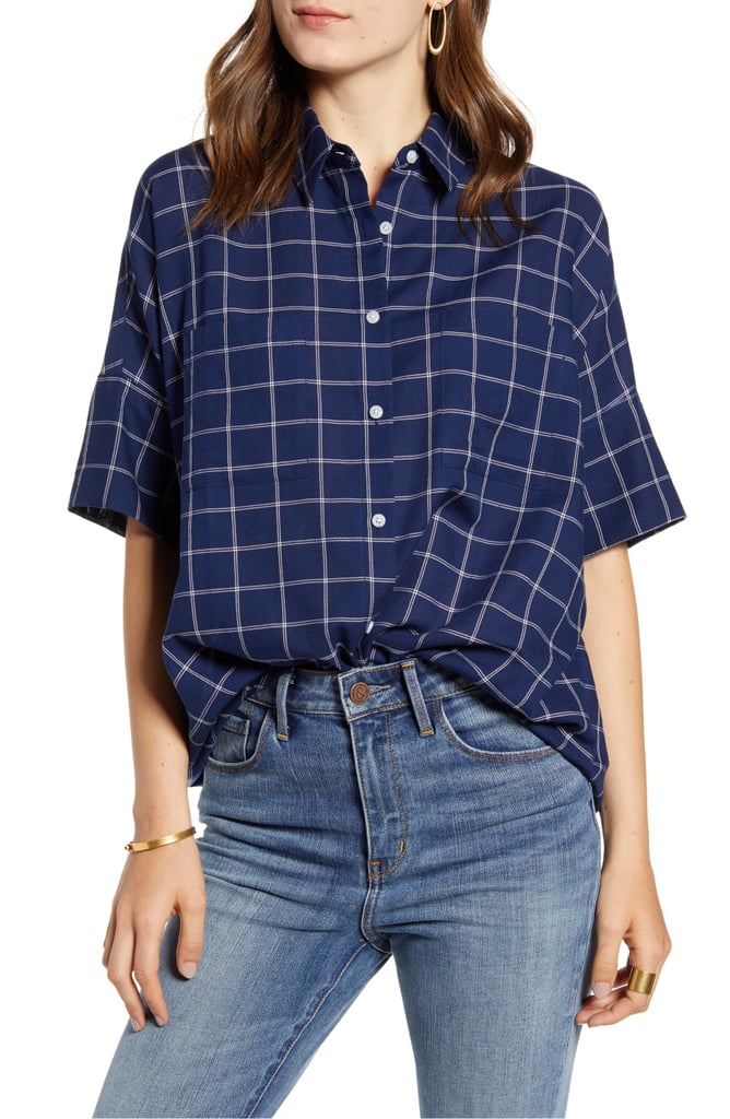 Madewell Courier Double Windowpane Shirt