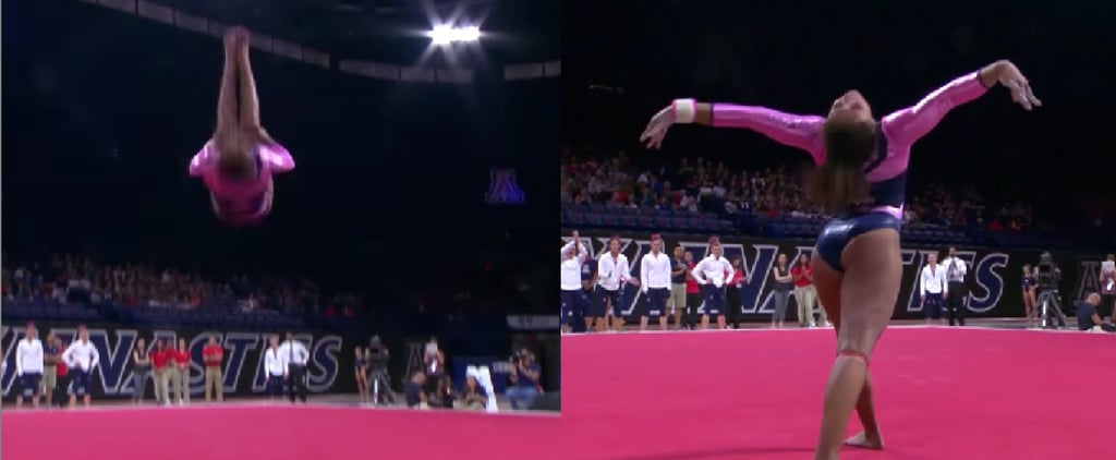 Collegiate Gymnastics Floor Routine to Beyoncé and Drake