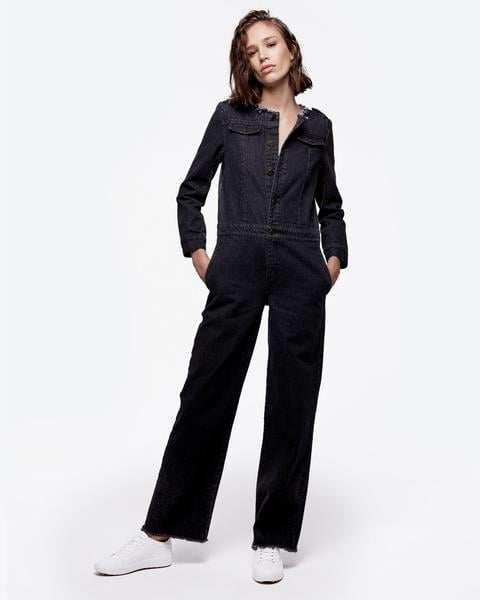 Denim Utility Jumpsuit