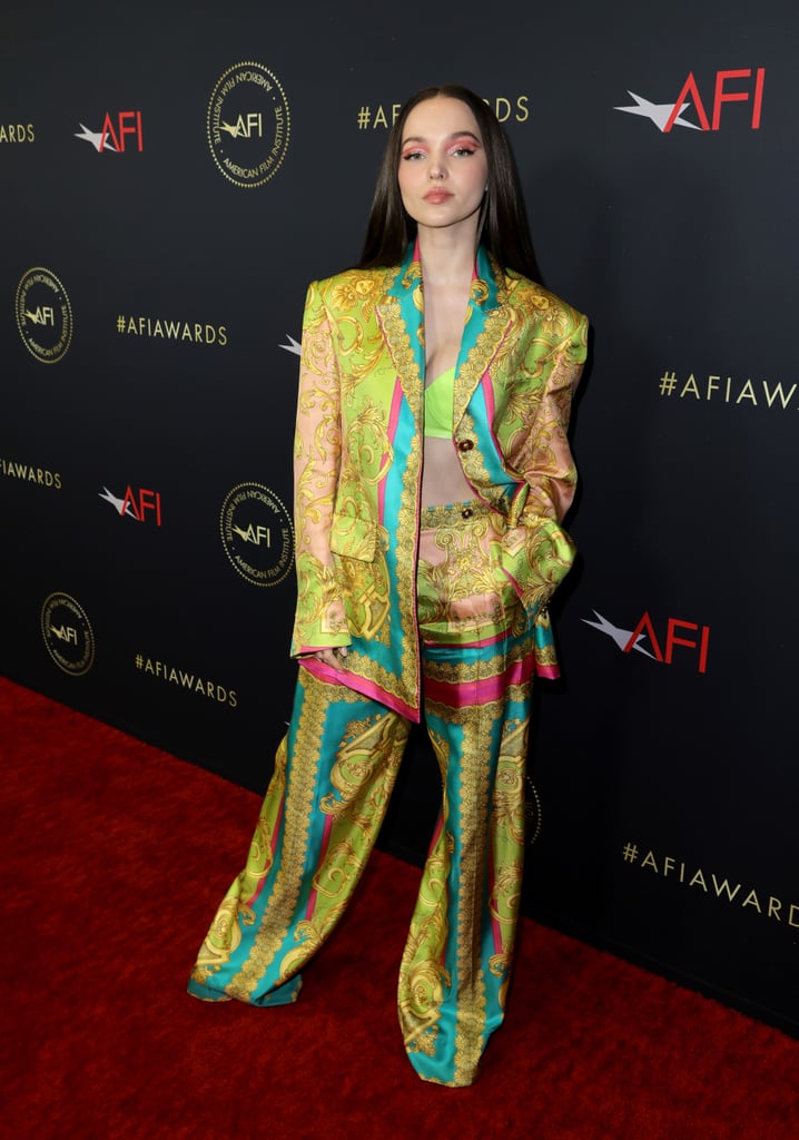 Dove Cameron's Versace Suit Is Straight From the Runway