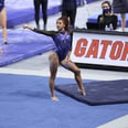 Nya Reed Performed a Near-Perfect Floor Routine With "Equality" Stamped on Her Leg