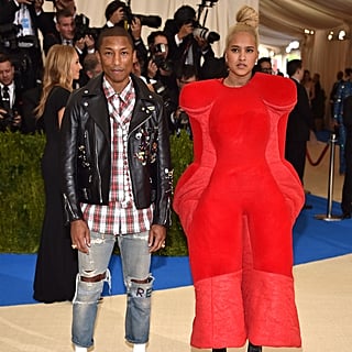 Pharrell Williams and His Wife Hit the Red Carpet . . .
