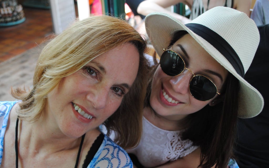 Best advice my mom ever gave me: "If you're going to do something, do it right. Although she usually would say 'hacelo bien!' while I was making my bed, that sense of work ethic and pride in one's work really stuck with me through high school, college, and now in my career. I can't thank her enough for teaching me the very valuable lesson that nothing is guaranteed in life, and respect and success are earned if you're kind and work for it."
My mom's best beauty trick: "The best beauty trick I learned from my mom is to not get too complicated with my beauty products. My mom has been using the same Olay moisturizer since I was born probably and her skin looks amazing. I've now noticed a similar commitment I have to the products that work for me. If it ain't broke, right?" — Kelsey Garcia, editorial assistant