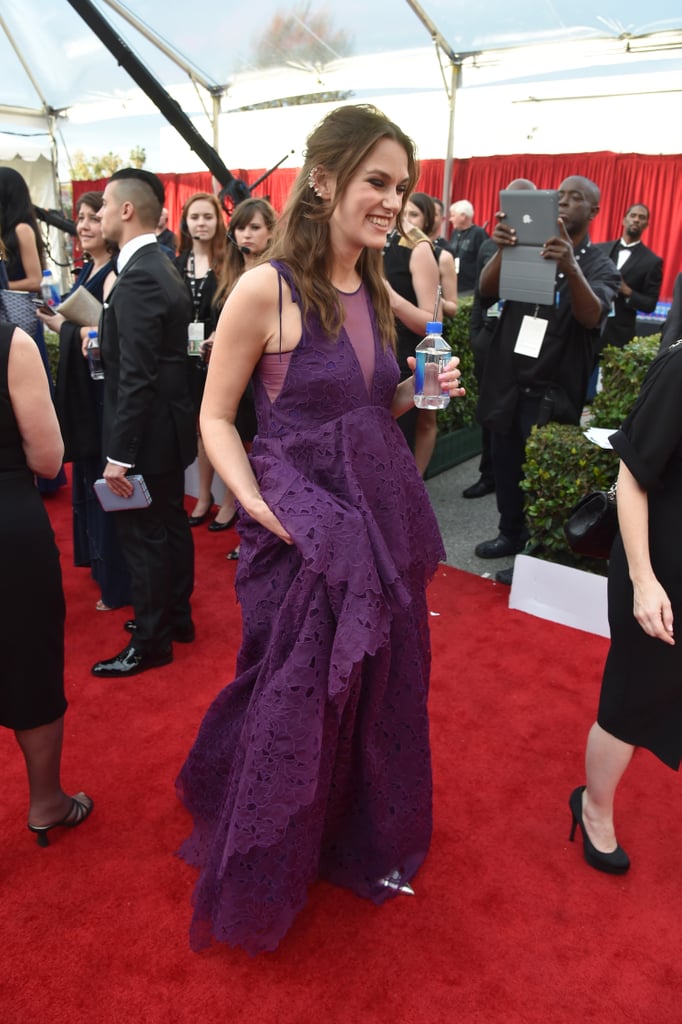 Keira Wearing Erdem to the SAG Awards in 2015