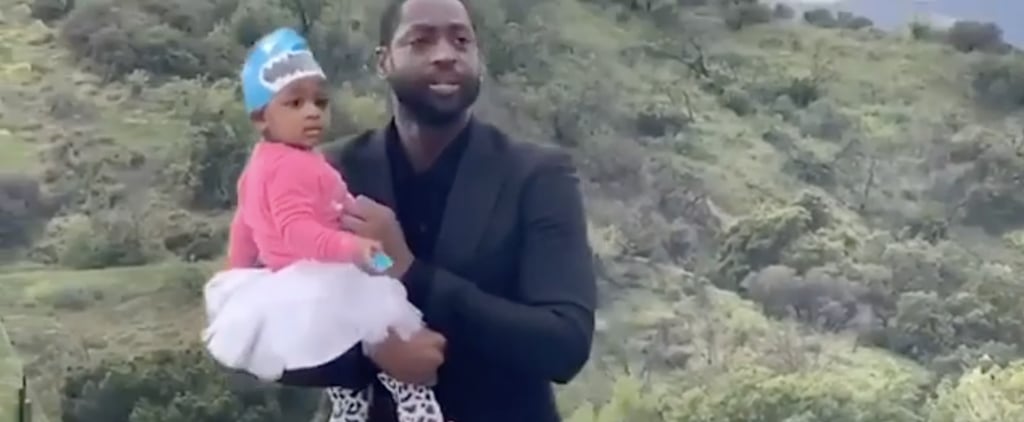 Watch Gabrielle Union's Reaction to Dwyane Dressing Kaavia