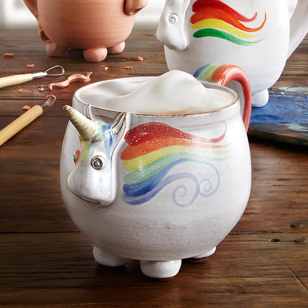 Elwood the Rainbow Unicorn Mug ($38)