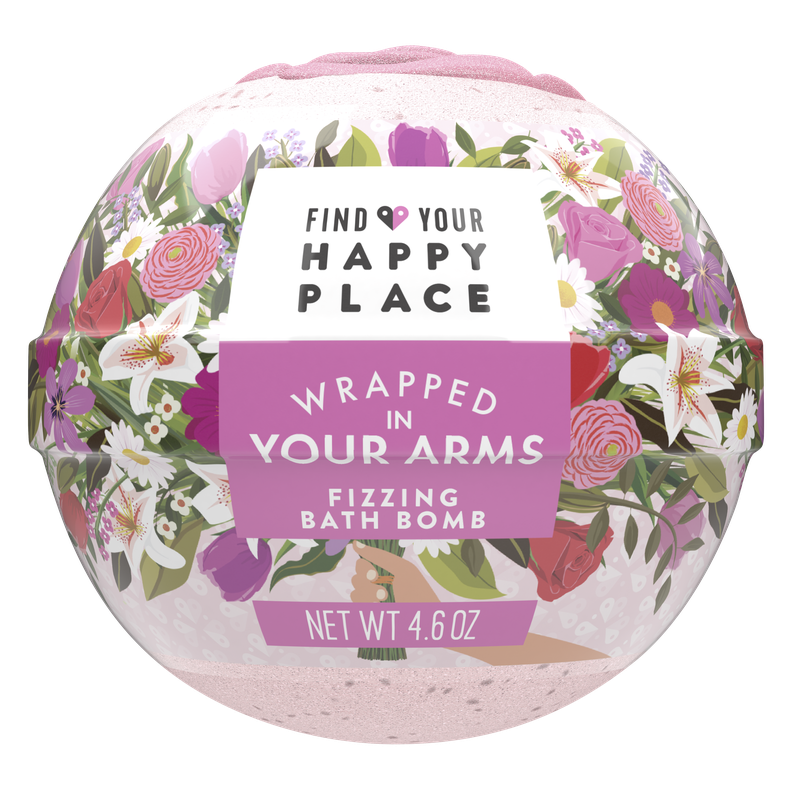 Find Your Happy Place Fizzing Bath Bomb