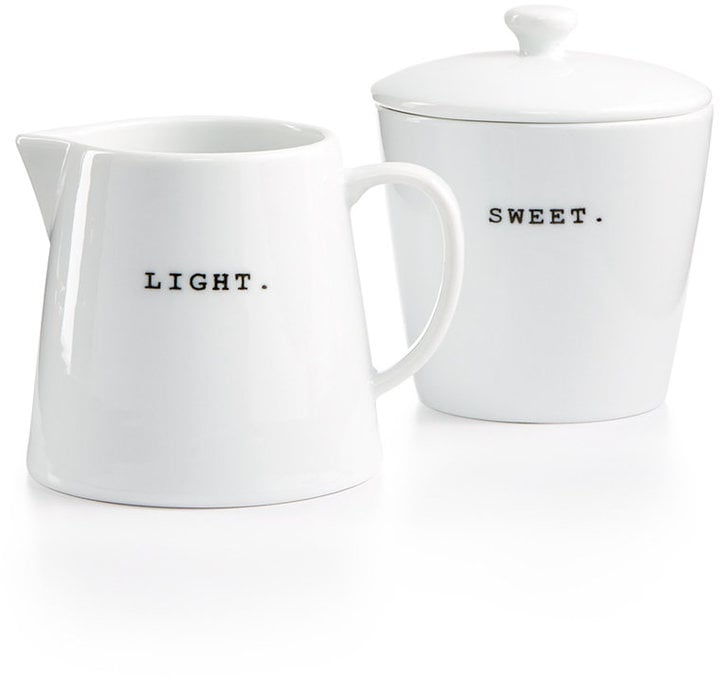 Sugar and Creamer