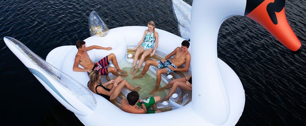 Giant Swan Pool Float