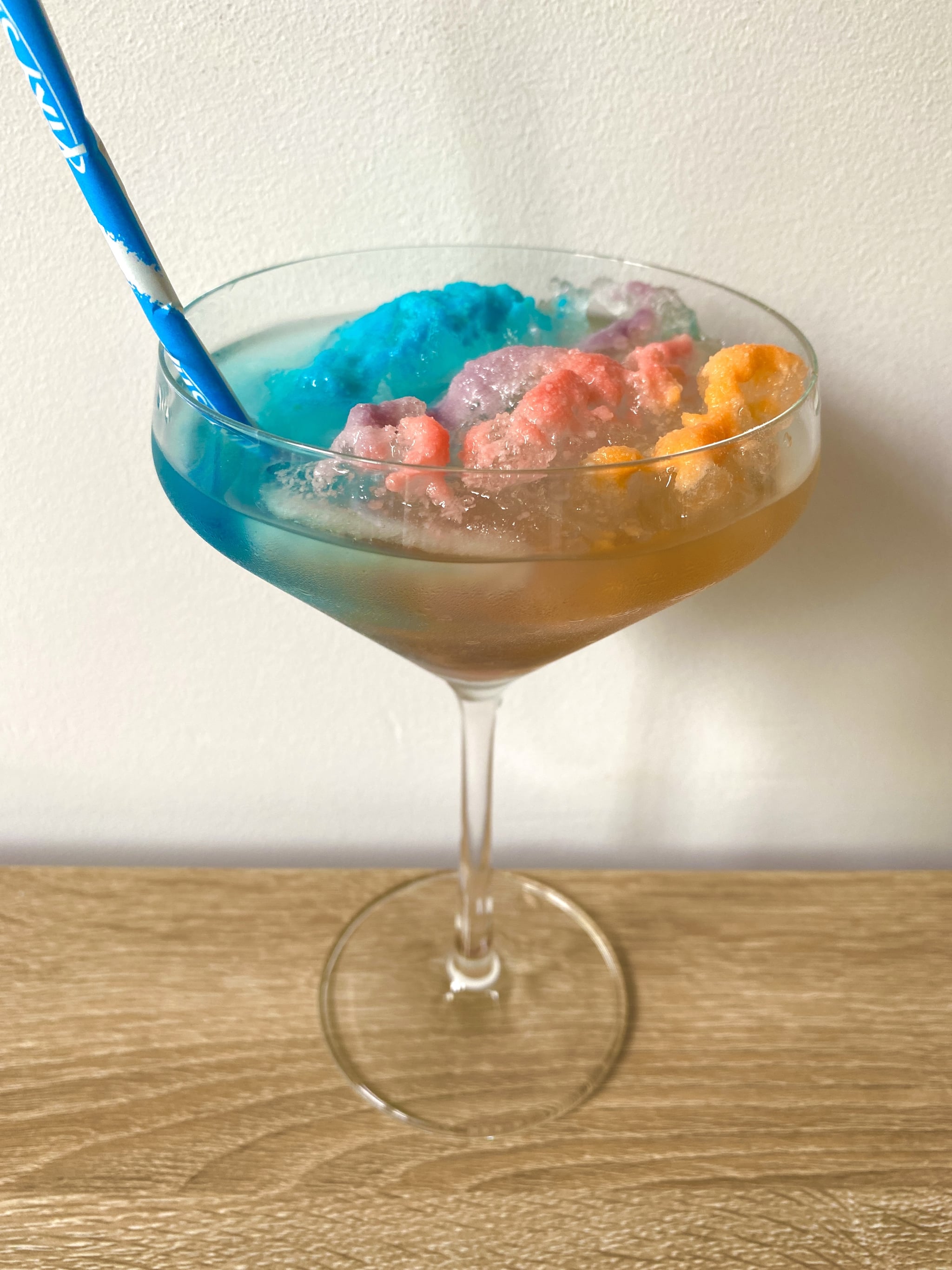 This Margarita Recipe Uses Pixy Stix Dust Sprinkled On Top Popsugar Food 