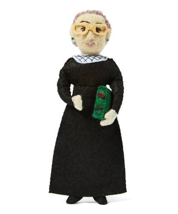 Silk Road Bazaar Shop Ruth Bader Ginsburg Felt Ornament