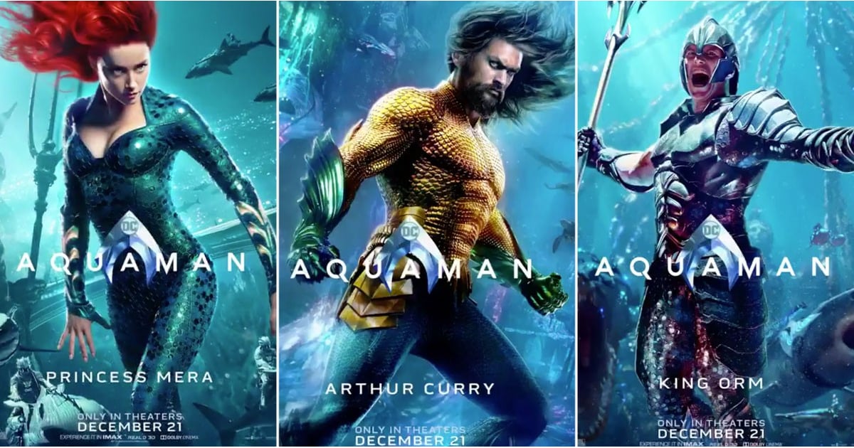 Aquaman Character Posters  POPSUGAR Entertainment