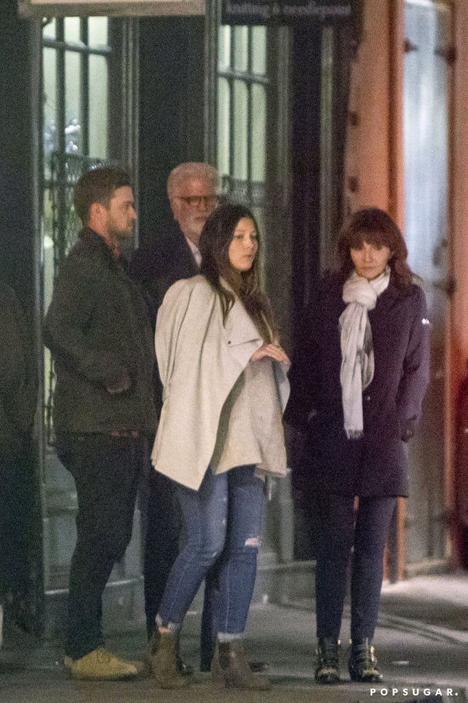 Justin Timberlake and Jessica Biel at Dinner in New Orleans