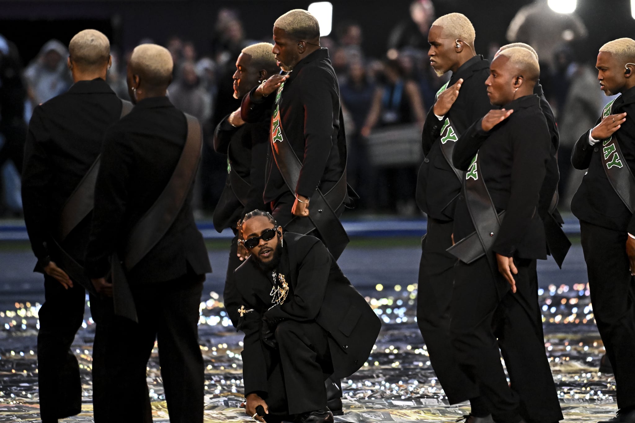 Kendrick Lamar's Super Bowl Suit Was a Pitch-Perfect Tribute to