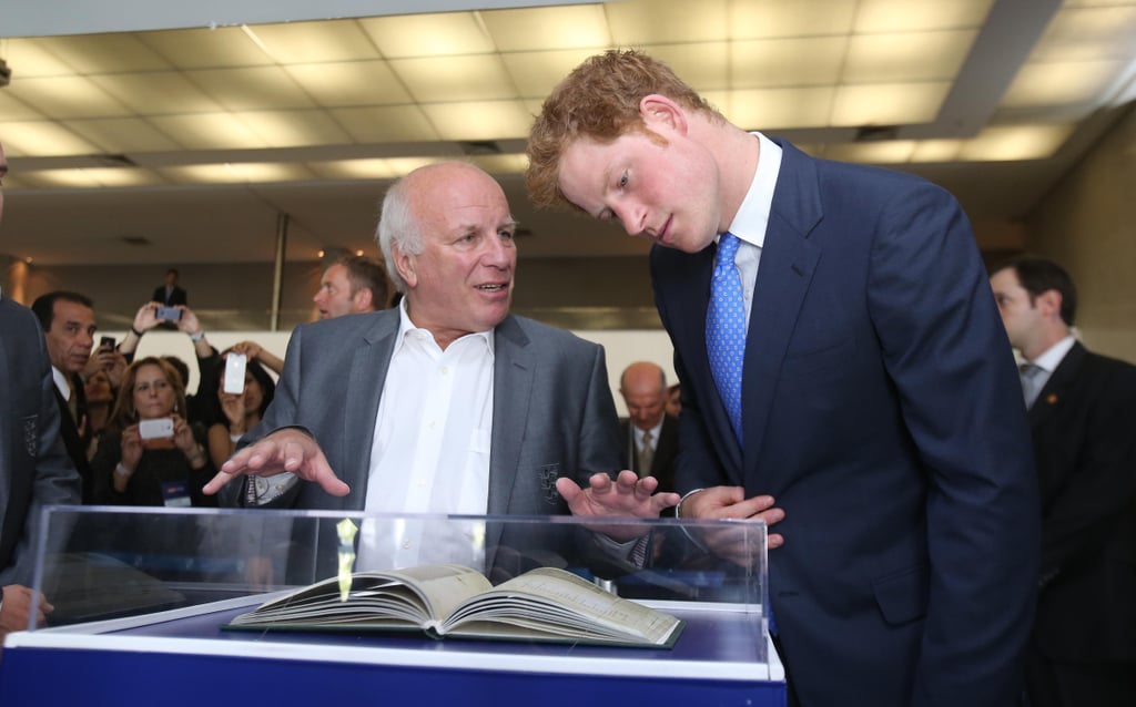 Prince Harry at the World Cup in Brazil