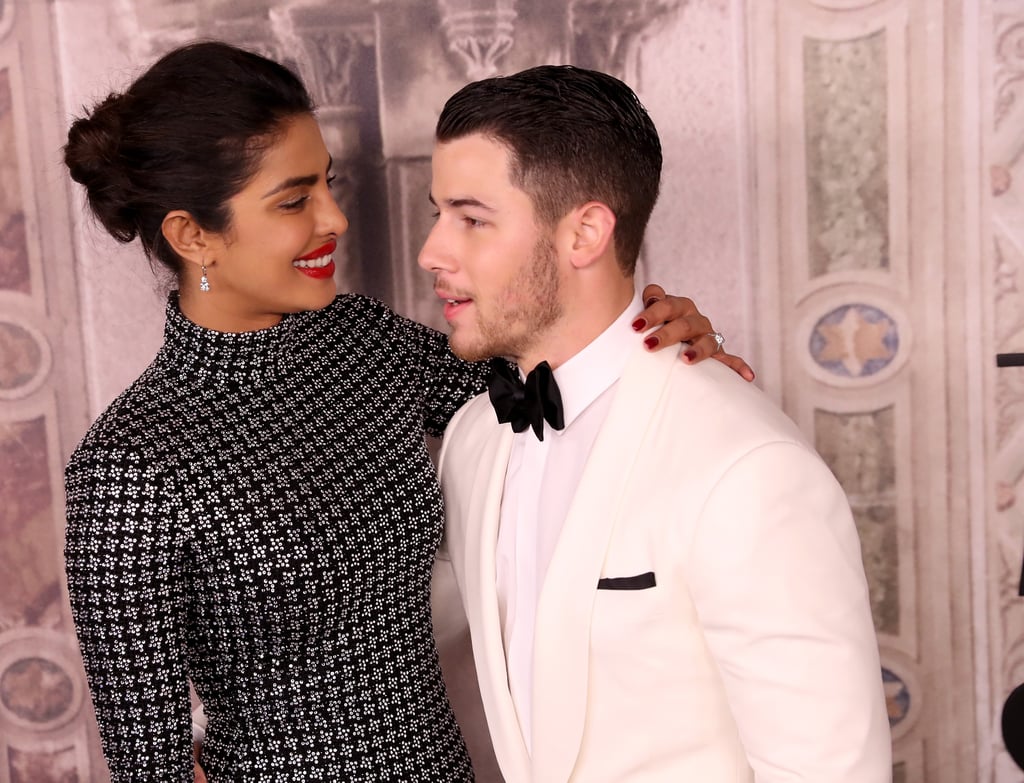 Priyanka Chopra and Nick Jonas at New York Fashion Week 2018