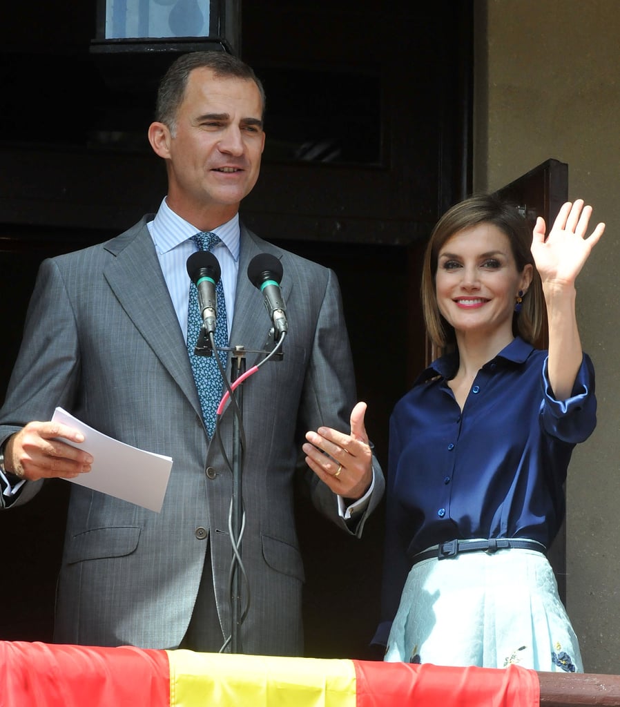 Queen Letizia and King Felipe Visit St. Augustine