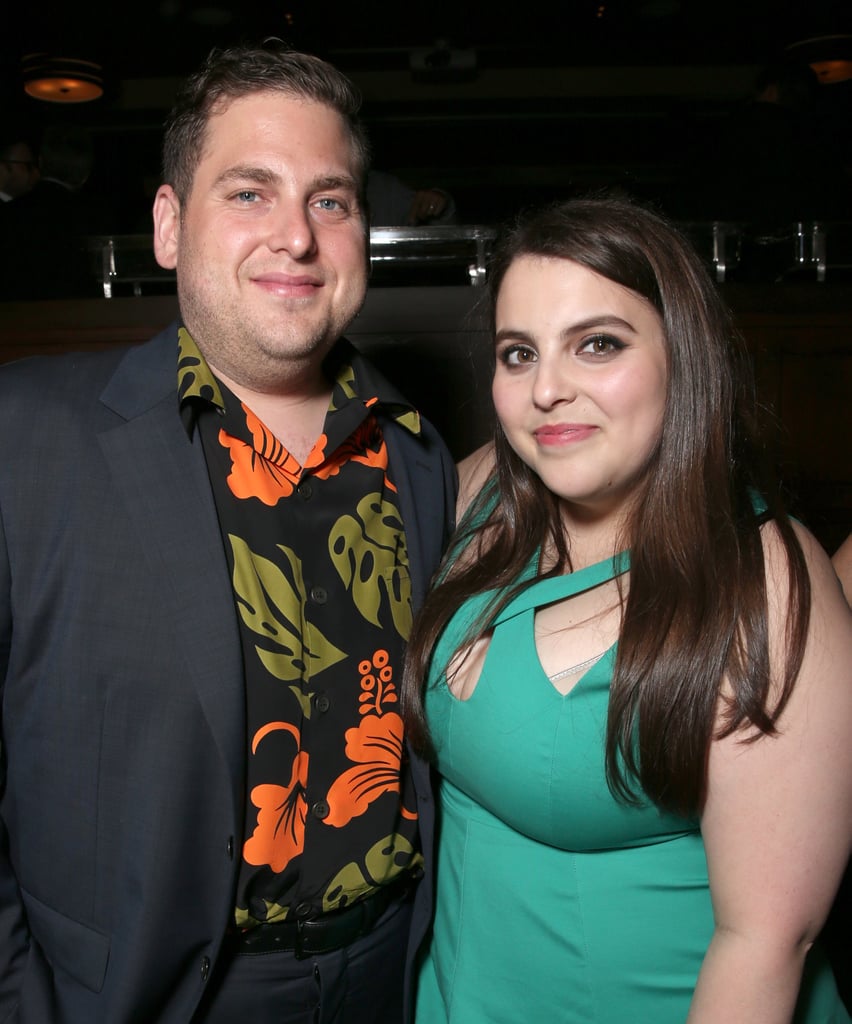 Jonah Hill and Beanie Feldstein at the Premiere of Neighbours 2: Sorority Rising in 2016