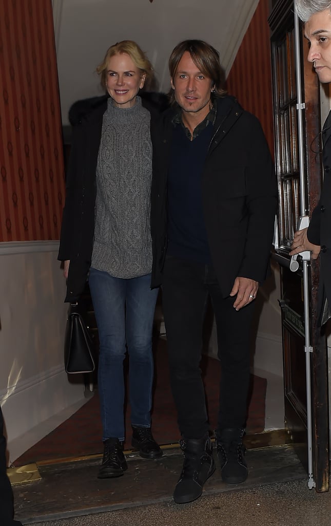 Nicole Kidman and Keith Urban Leaving Theater in London