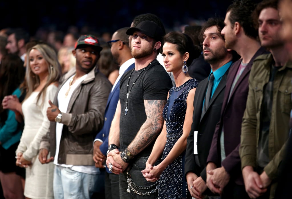 Brantley Gilbert at the American Music Awards 2014