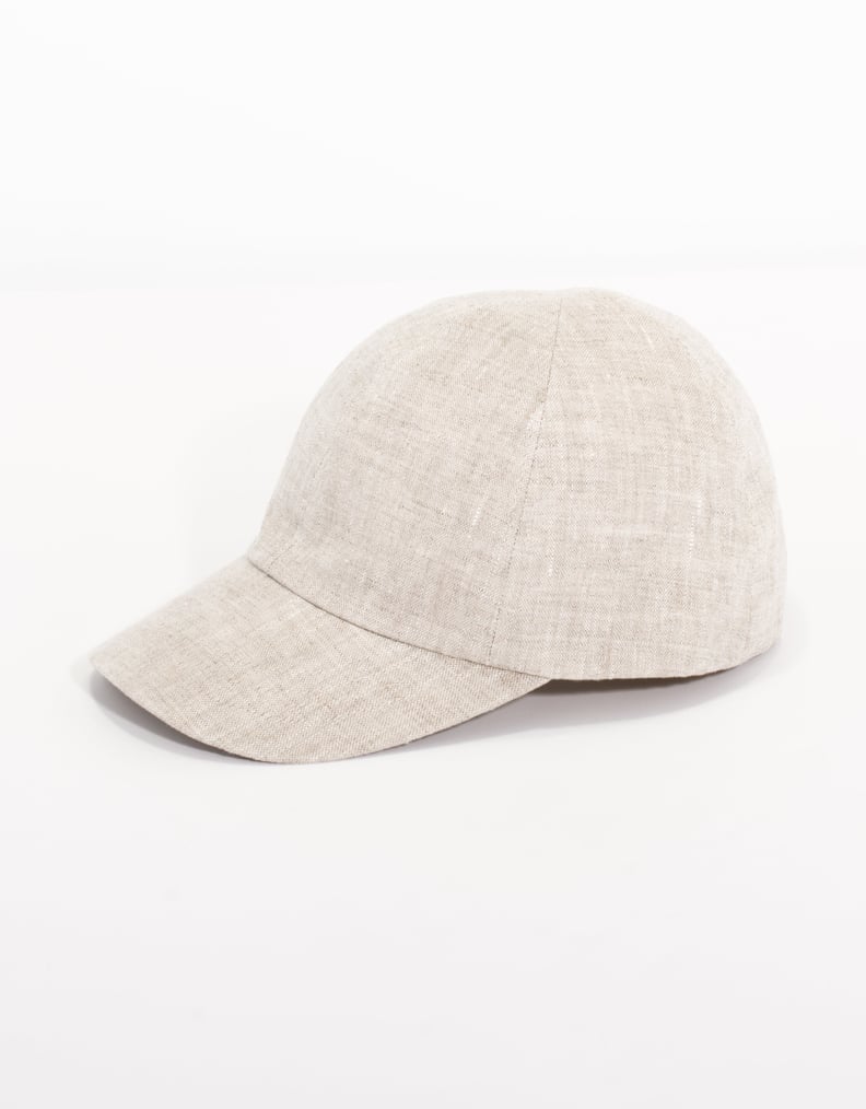 J.Press Linen Baseball Cap