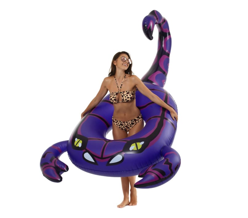 This Giant Scorpion Pool Float Has Inflatable Claws