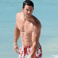 Mark Wahlberg Is Looking Buff as Hell While on the Beach in Barbados