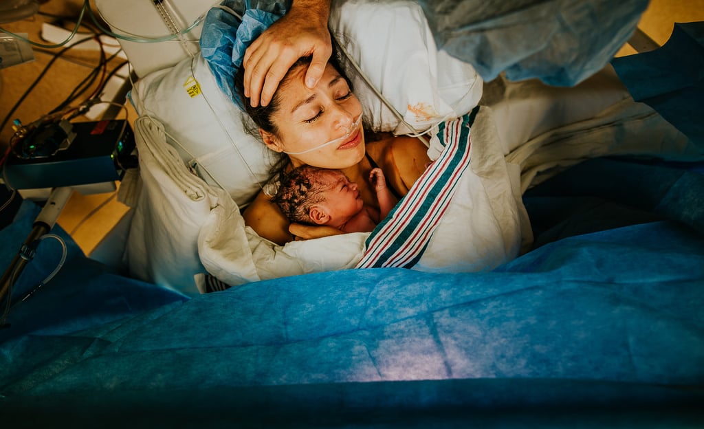 Best Hospital Birth Photos 2019 POPSUGAR Family Photo 2