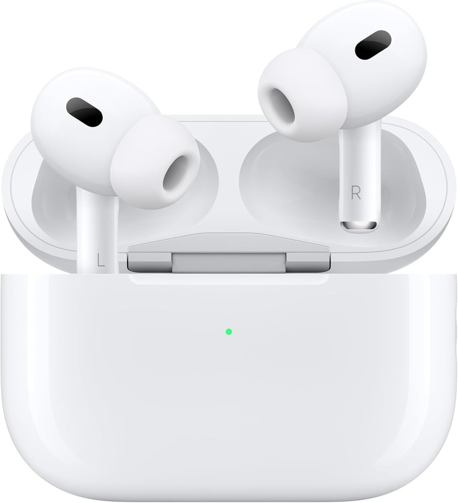 Apple AirPods Pro 2 Wireless Earbuds ($149, originally $249)
There are plenty of reasons to upgrade to the AirPods Pro 2, but one feature that really stands out for workouts is the customizable fit. They come with three sizes of soft, tapered silicone tips to help you find the most comfortable, stay-put option. No more earbuds shifting mid-burpee!