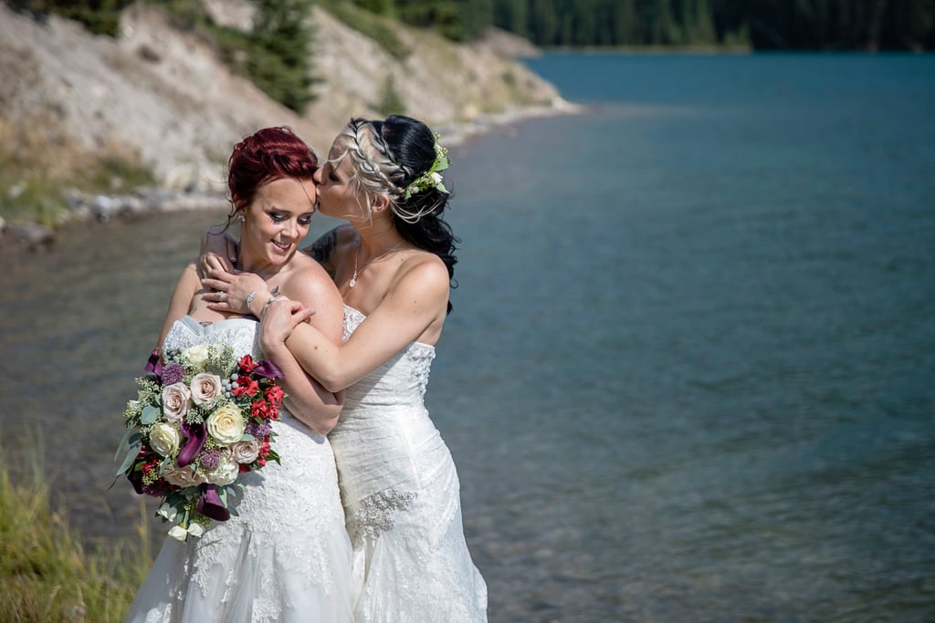 Lakeside Banff Wedding