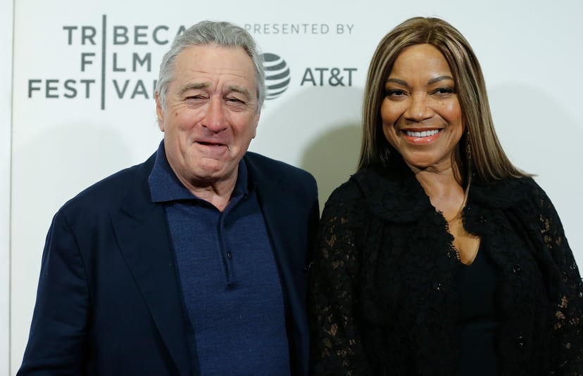 NEW YORK, NY - APRIL 28:  Robert De Niro and Grace Hightower De Niro attends 2018 Tribeca Film Festival closing night screening of 