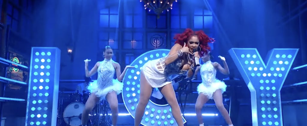 Saweetie Shows Off Twerking Skills During Her Electric Saturday Night Live Debut