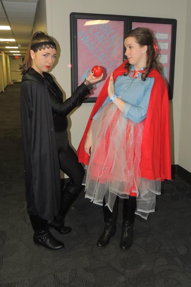 Regina Mills (The Evil Queen) and Red Riding Hood From Once Upon a Time