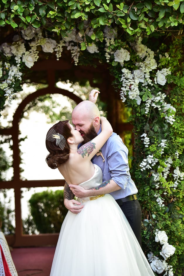 Tropical Las Vegas Wedding