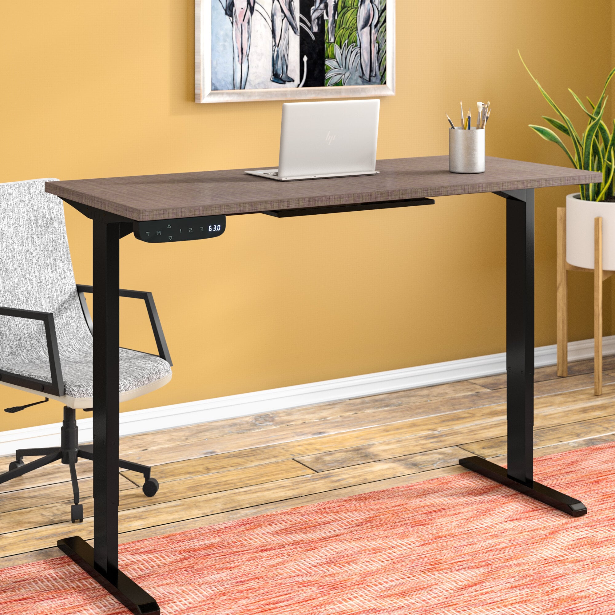 Amazon.com : VIVO Height Adjustable Standing Desk Sit to Stand Gas Spring  Riser Converter - 36