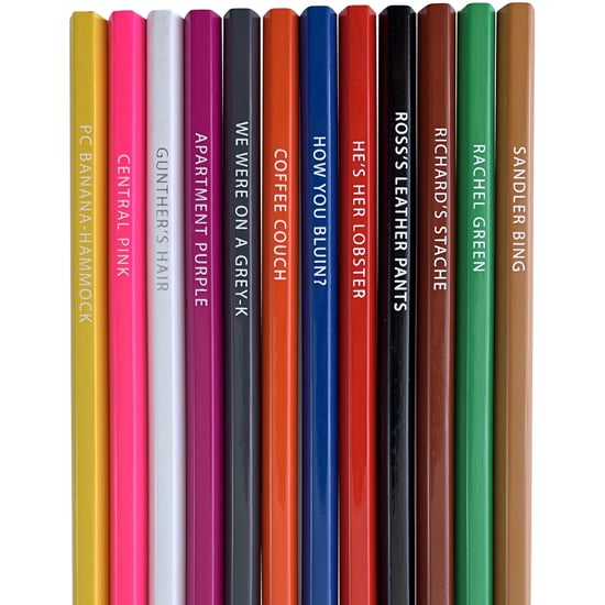 这些Friends-Themed彩色铅笔可以可爱吗?