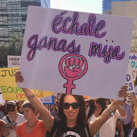 Latinas at the Women's March 2017