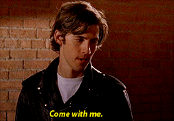 He's like a Nicholas Sparks character (in a good way?)