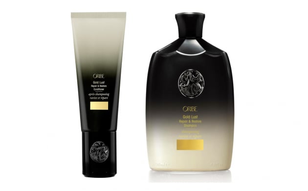 "I love Oribe because it makes my hair so soft and silky. Their products also smell amazing!"  
Oribe Shampoo ($154) and Conditioner ($49)