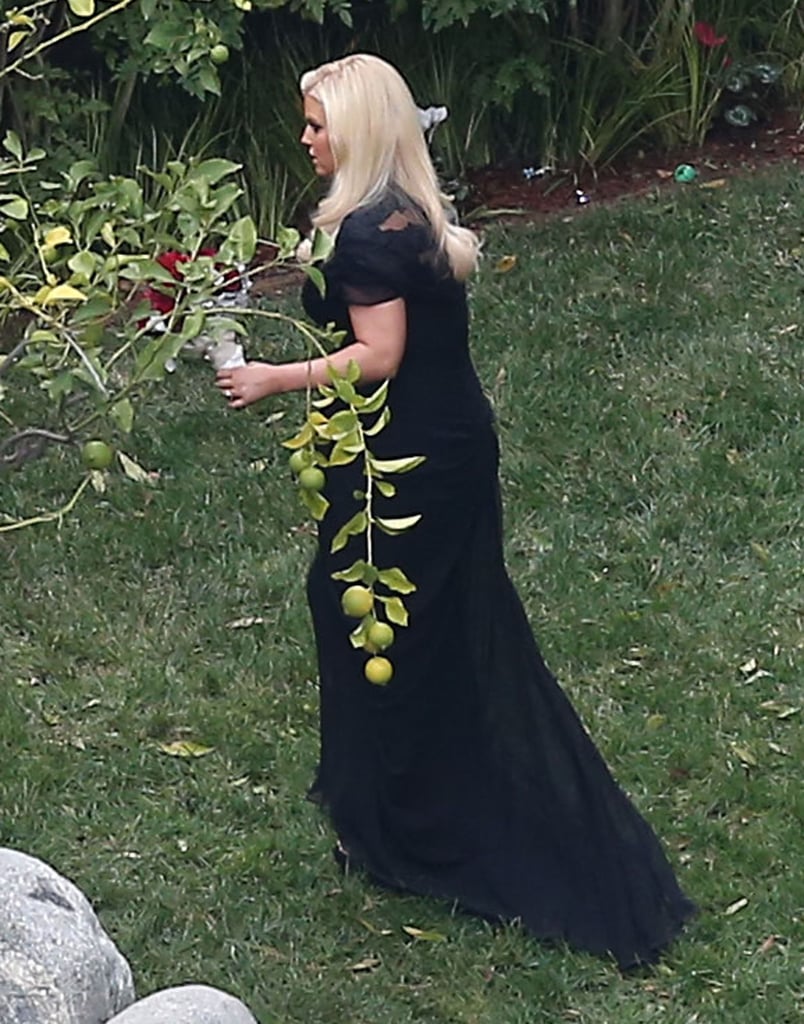 Jessica Simpson at CaCee Cobb's Wedding Pictures Jessica Simpson at CaCee Cobb's Wedding Pictures
