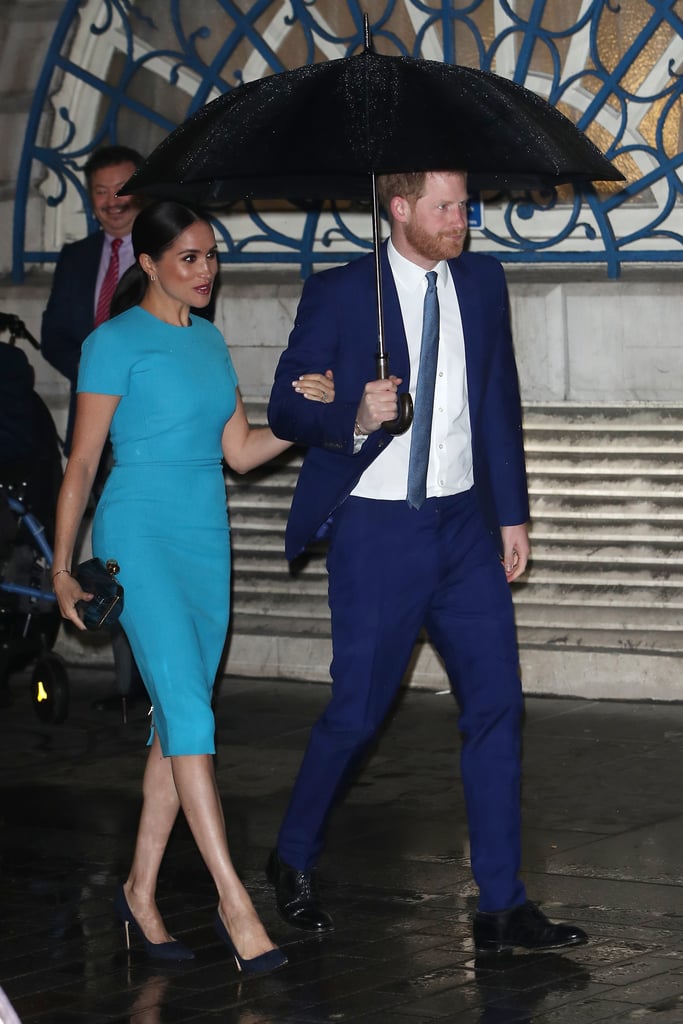 Prince Harry and Meghan Markle at the 2020 Endeavour Awards