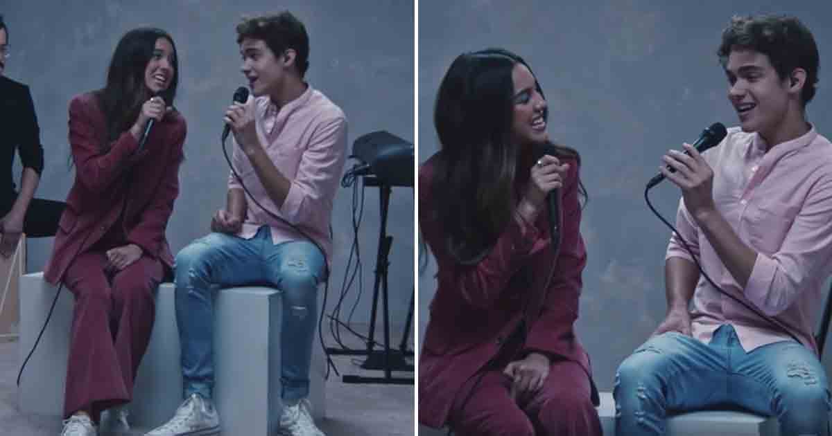 Joshua Bassett And Olivia Rodrigo Just For A Moment Video Popsugar Entertainment