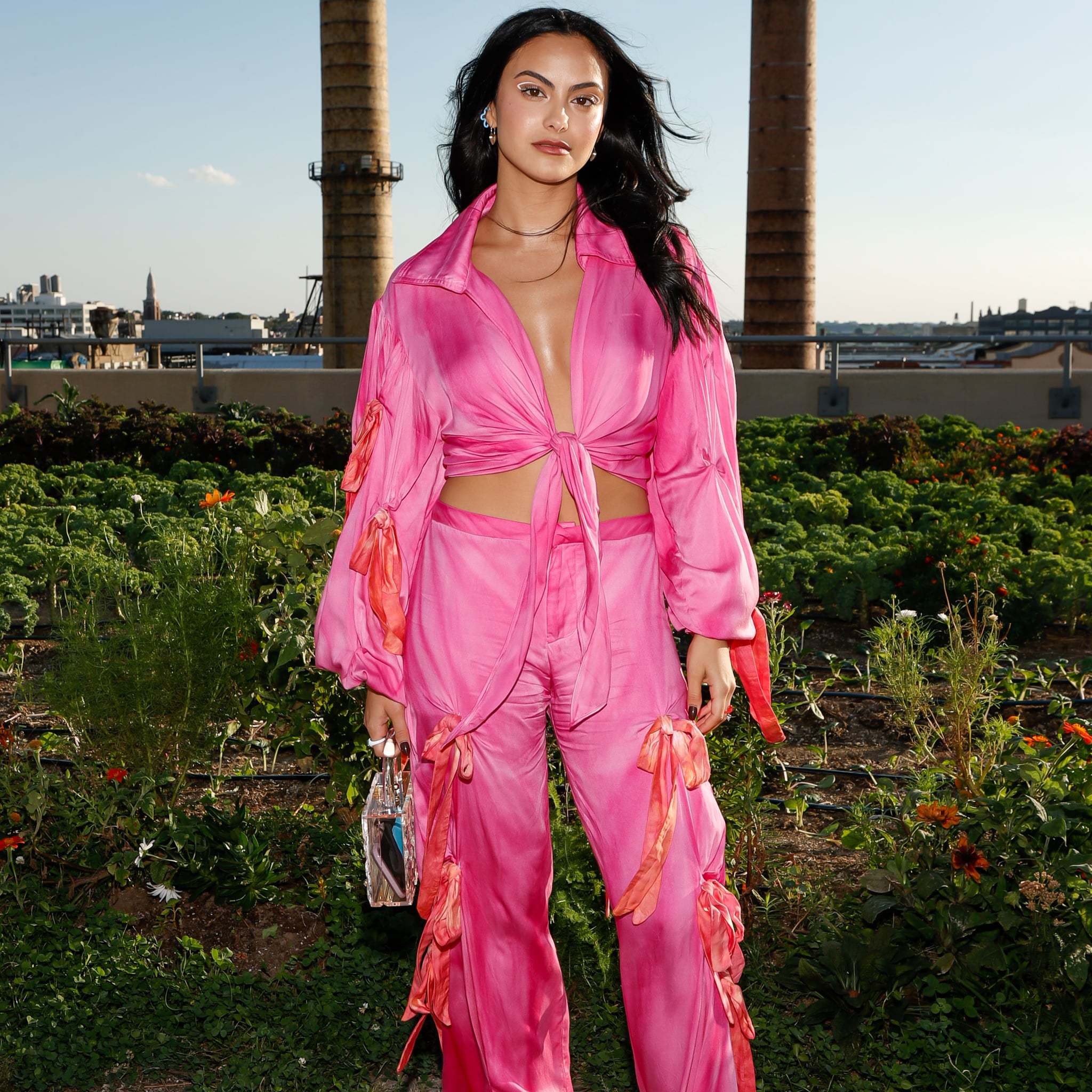 Cami Mendes Sits Front Row at Collina Strada s NYFW Show