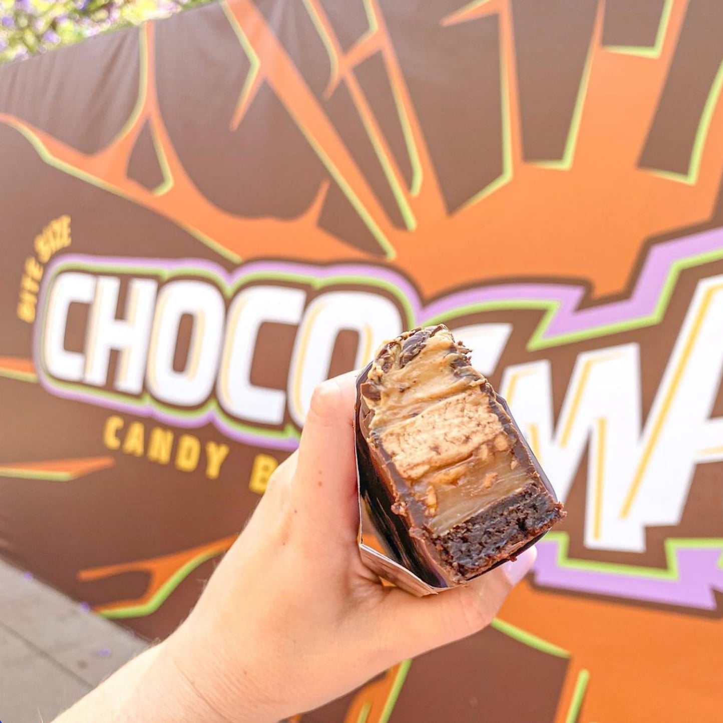 Check Out The Choco Smash Candy Bar At The Avengers Campus Popsugar Food