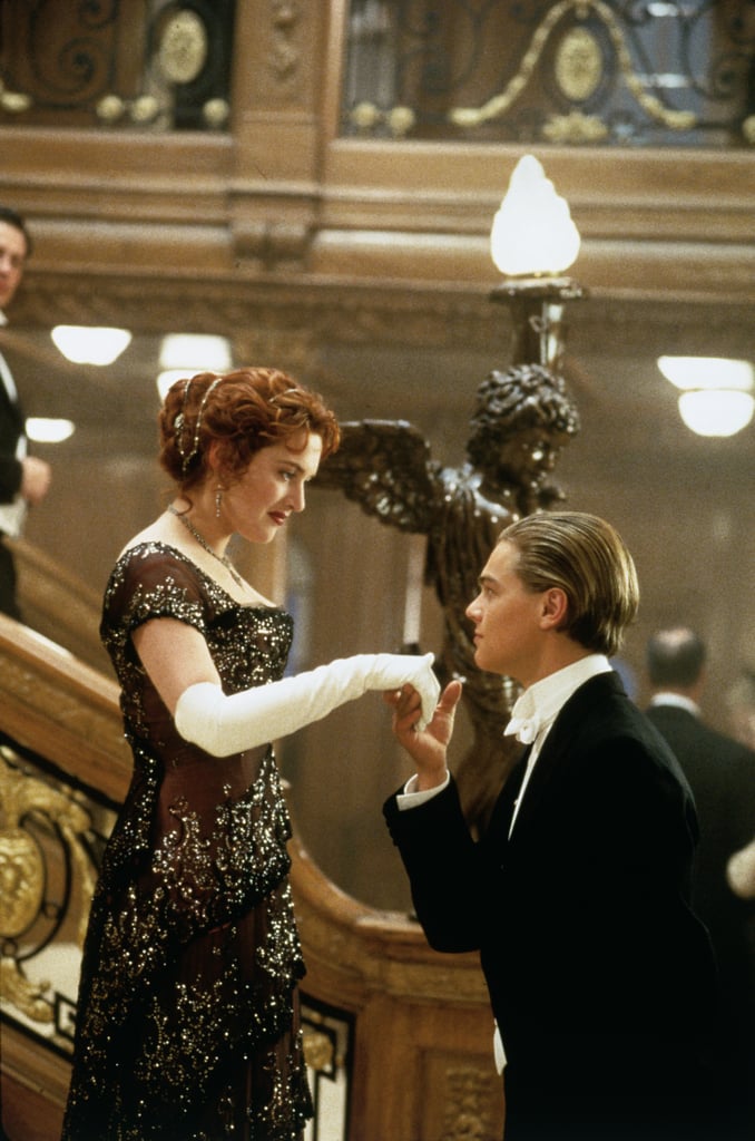 Kate Winslet and Leonardo DiCaprio in Titanic.