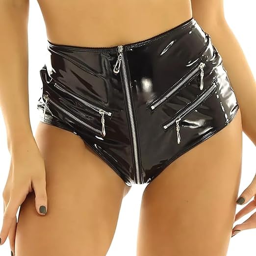 Latex Booty Shorts